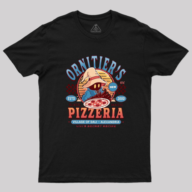 Ornitier Pizzeria Vintage Geek T-Shirt