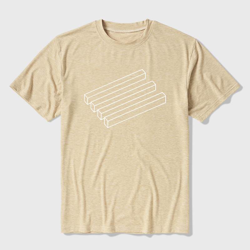Optical Illusion Ultra Soft Heather Tees