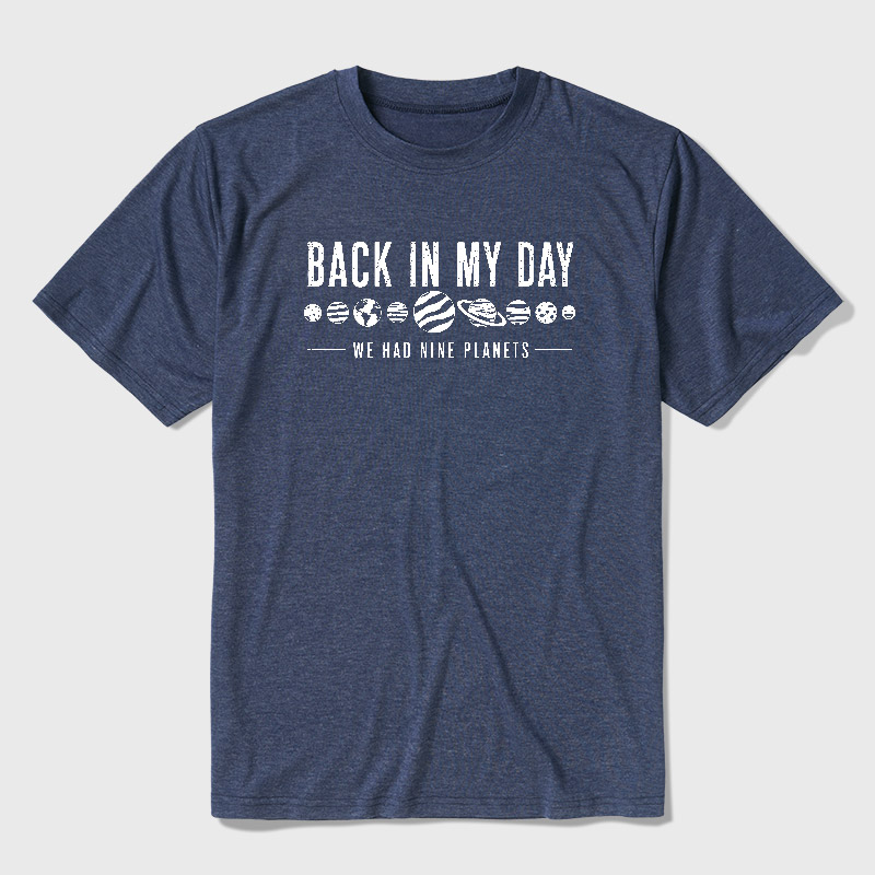 Back In My Day Ultra Soft Heather Tee