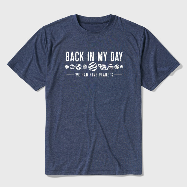 Back In My Day Ultra Soft Heather Tee