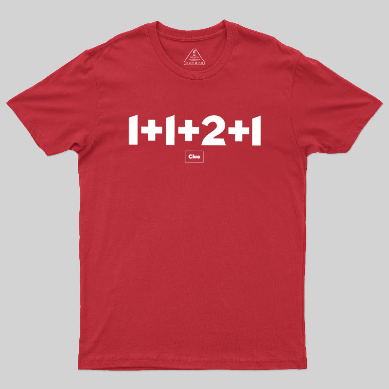 A Clue White T-Shirt Geek T-Shirt