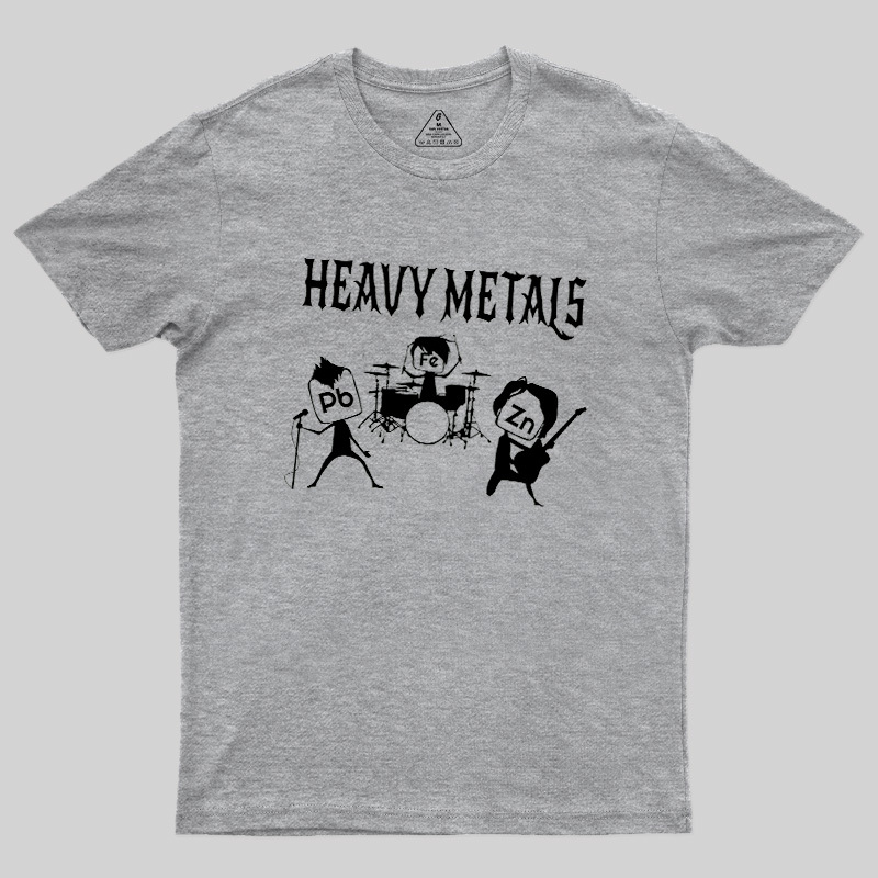 Heavy Metals Geek T-Shirt