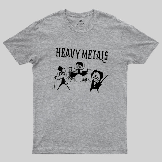Heavy Metals Geek T-Shirt