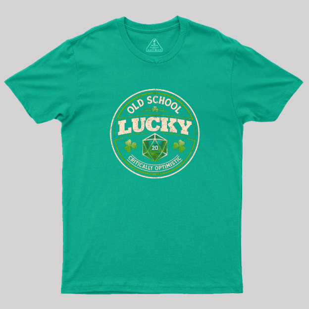 Old School Lucky Geek T-Shirt