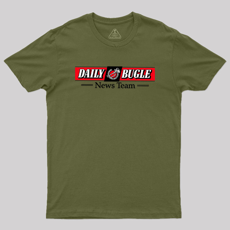 Daily Bugle News Team Geek T-Shirt