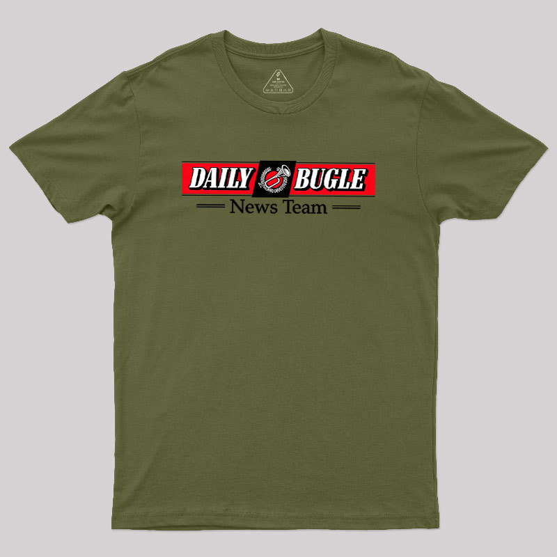 Daily Bugle News Team Geek T-Shirt