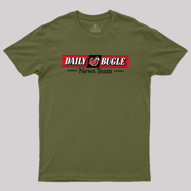 Daily Bugle News Team Geek T-Shirt