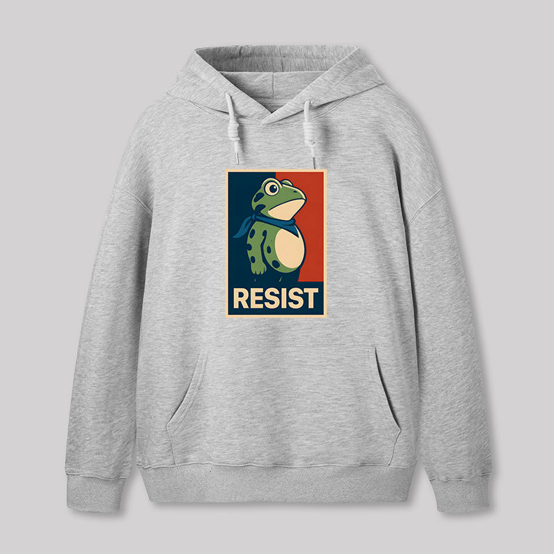 Frog Protest Geek Hoodie