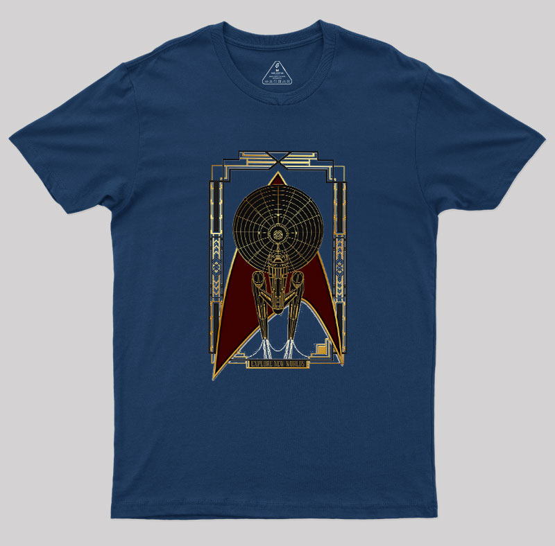 Explore New Worlds Geek T-Shirt