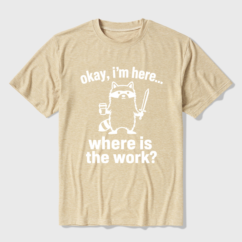 Tiny Hero Big Workload Ultra Soft Heather Tees