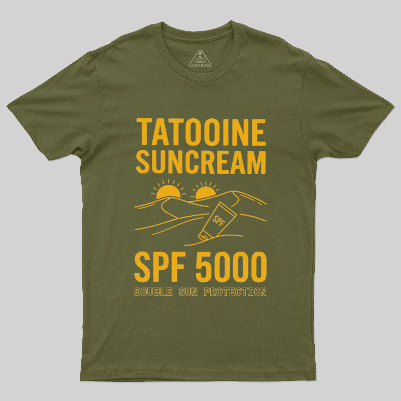 Two-Sun Desert Sunscreen Geek T-Shirt