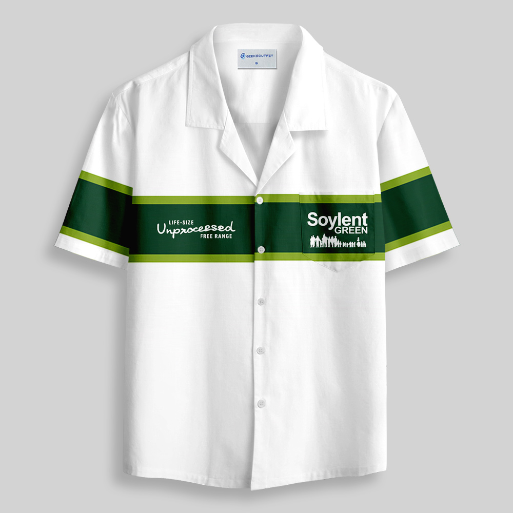 Soylent Green Button Up Pocket Shirt