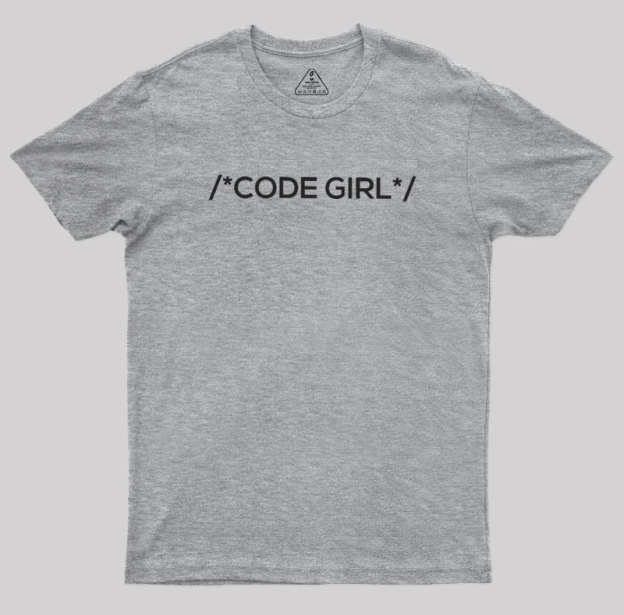 Coder Girl Programmer Geek T-Shirt