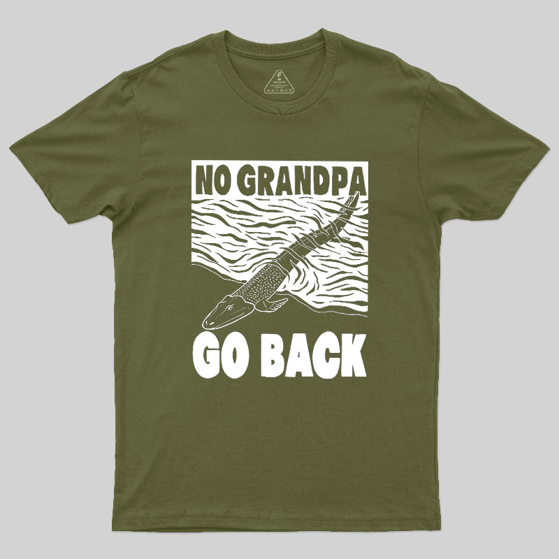 Grandpa Tiktaalik Geek T-Shirt