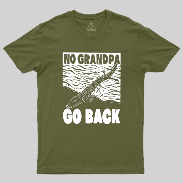 Grandpa Tiktaalik Geek T-Shirt
