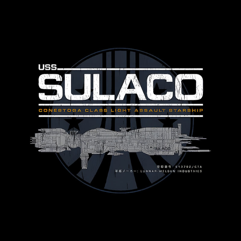 USS Sulaco Aliens Geek T-Shirt
