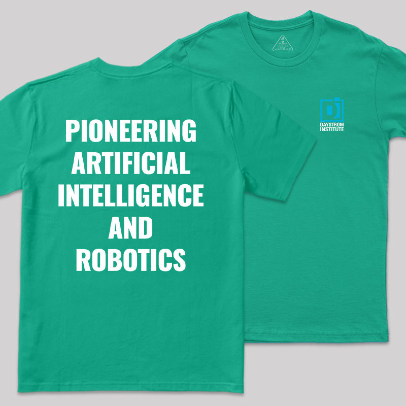 Robotics Revolution Front and Back Printing Geek T-Shirt