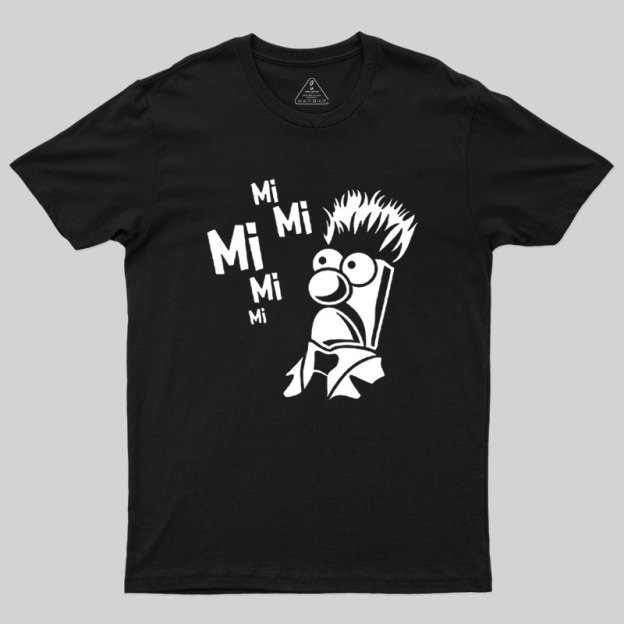 MiMiMi Mi Mi Mi Mr Beaker Satire Parody Geek T-Shirt