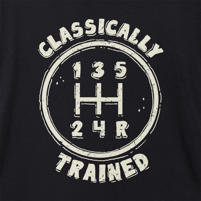 Classically Trained Geek Dolman Sleeve V-Neck Shirt