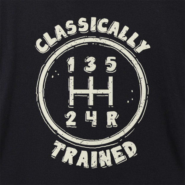 Classically Trained Geek Dolman Sleeve V-Neck Shirt