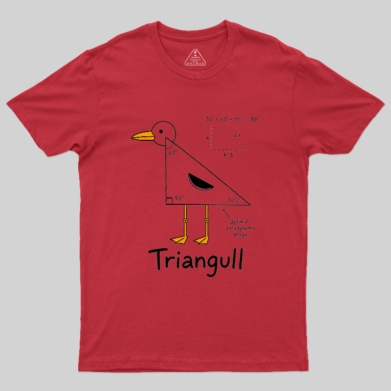 Triangull Geometry Seagull Geek T-Shirt