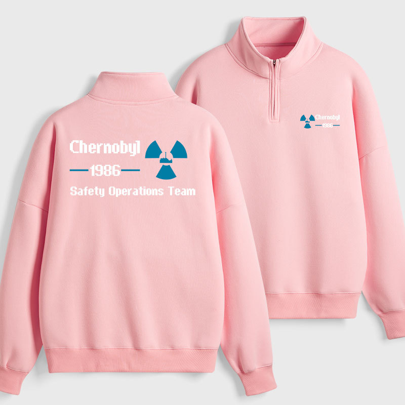 Chernobyl 1986 Geek Fleece Quarter-Zip Pollover