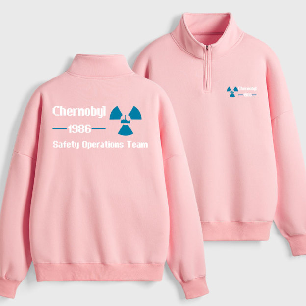Chernobyl 1986 Geek Fleece Quarter-Zip Pollover