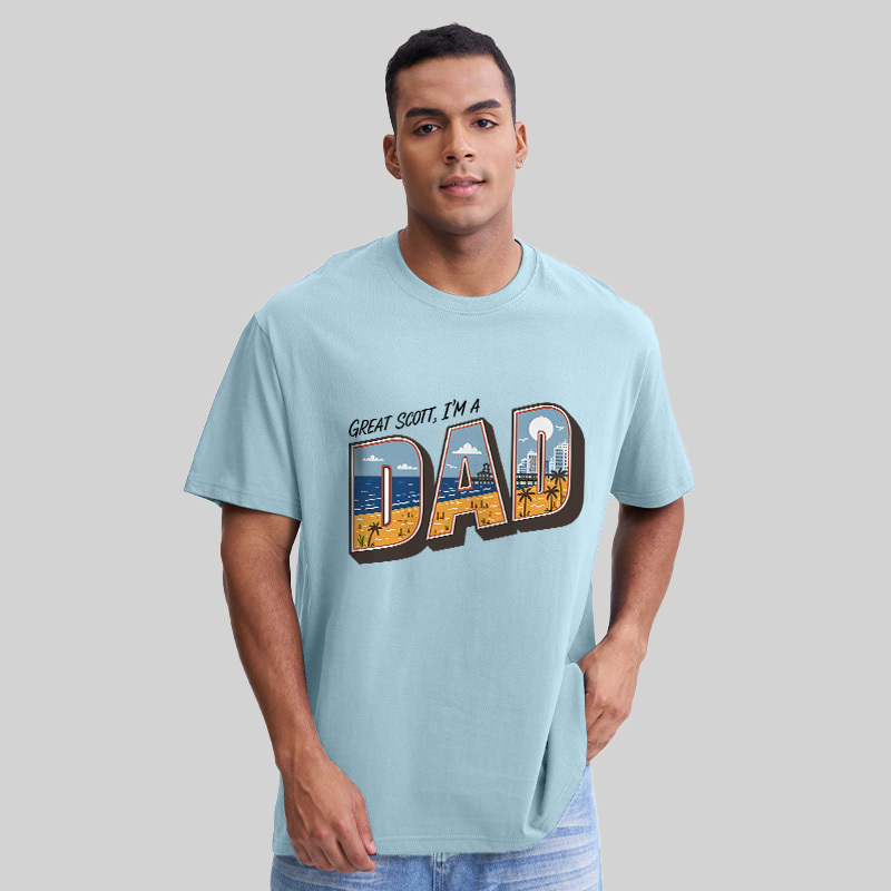Great Scott I'M A Dad Geek T-Shirt