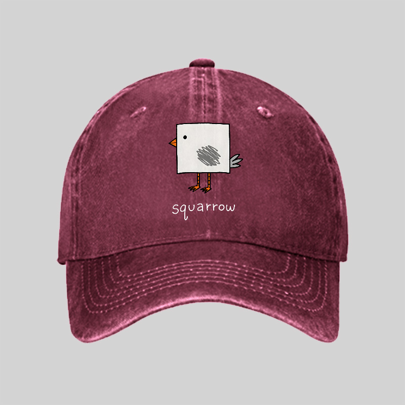 Squarrow Washed Vintage Baseball Cap