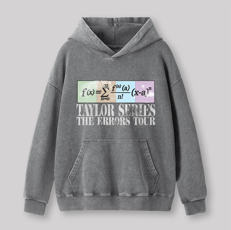 Taylor Series The Errors Washed Hoodie