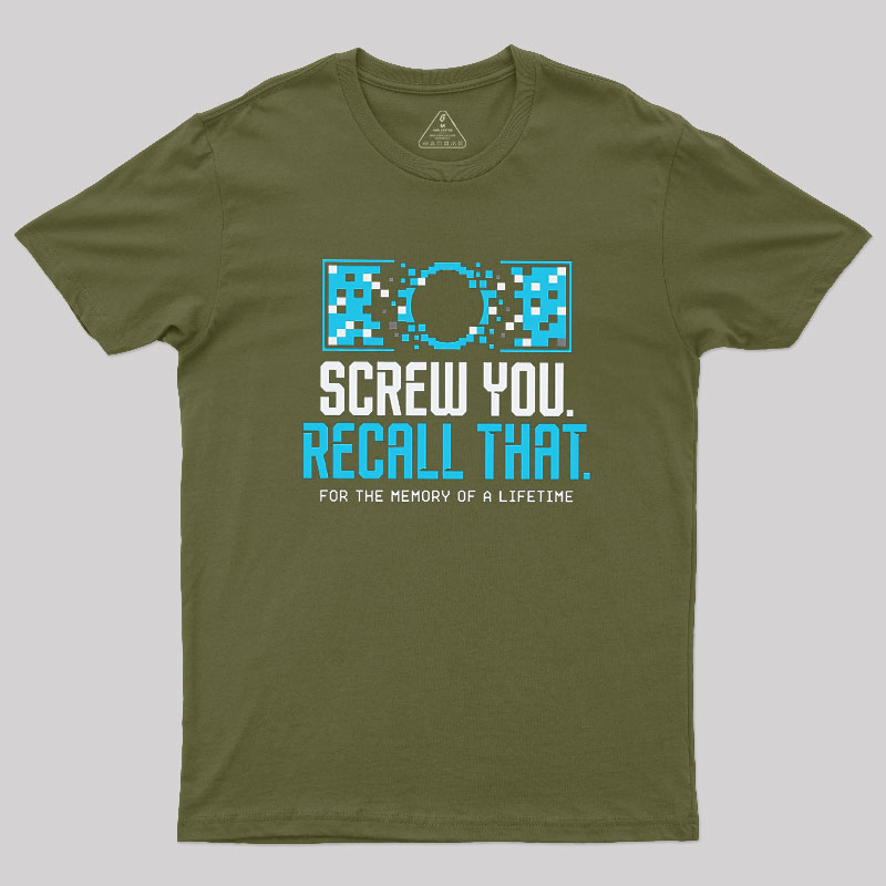 Memory Of A Lifetime Geek T-Shirt