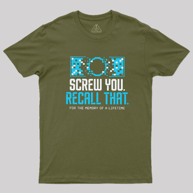 Memory Of A Lifetime Geek T-Shirt