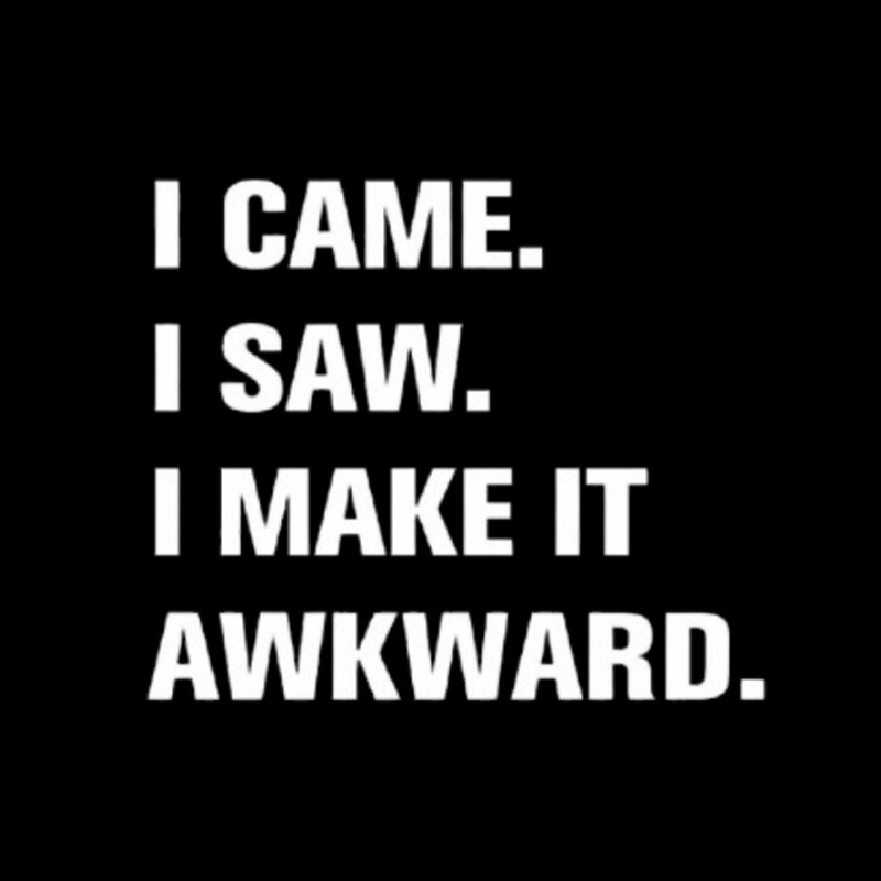 I Make It Awkard Geek T-Shirt