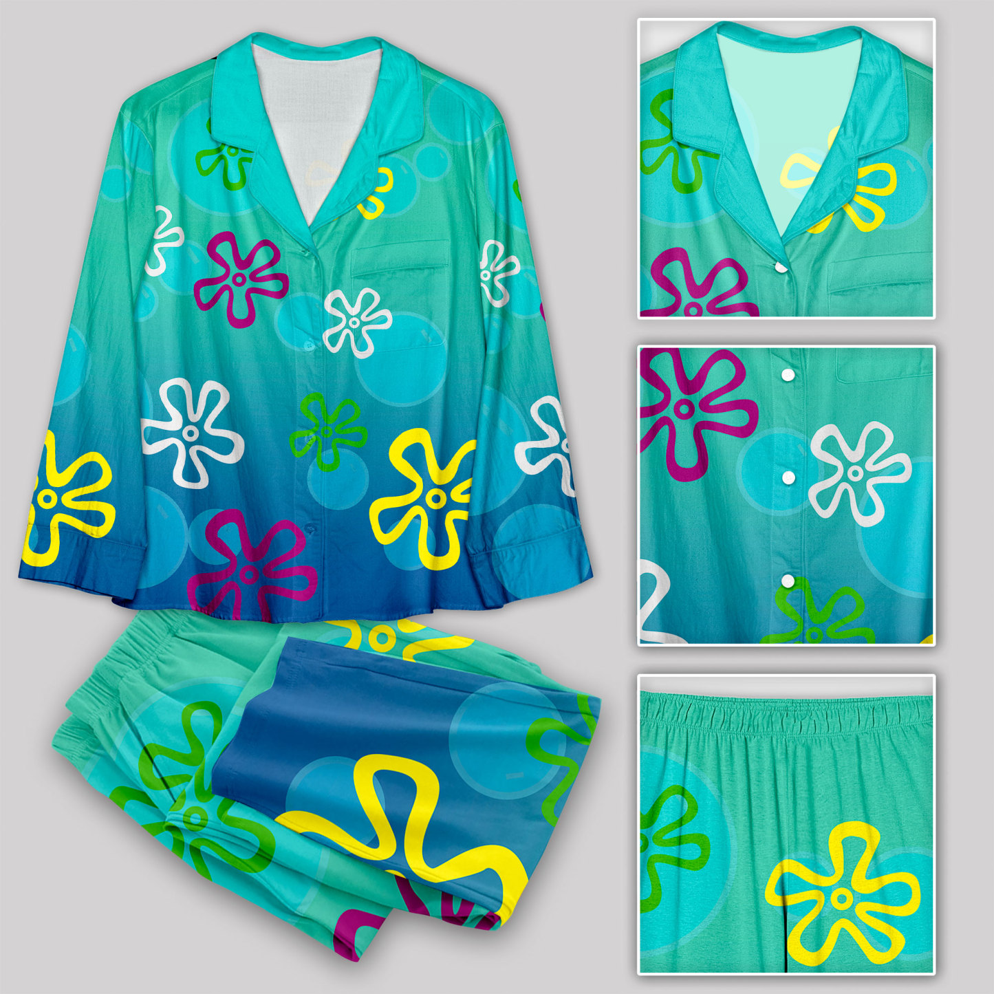 Bikini Bottom Pajama Sets