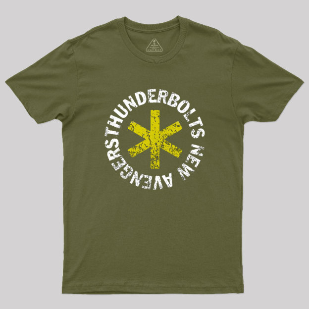 Yellow Hot Thunderbolts Geek T-Shirt