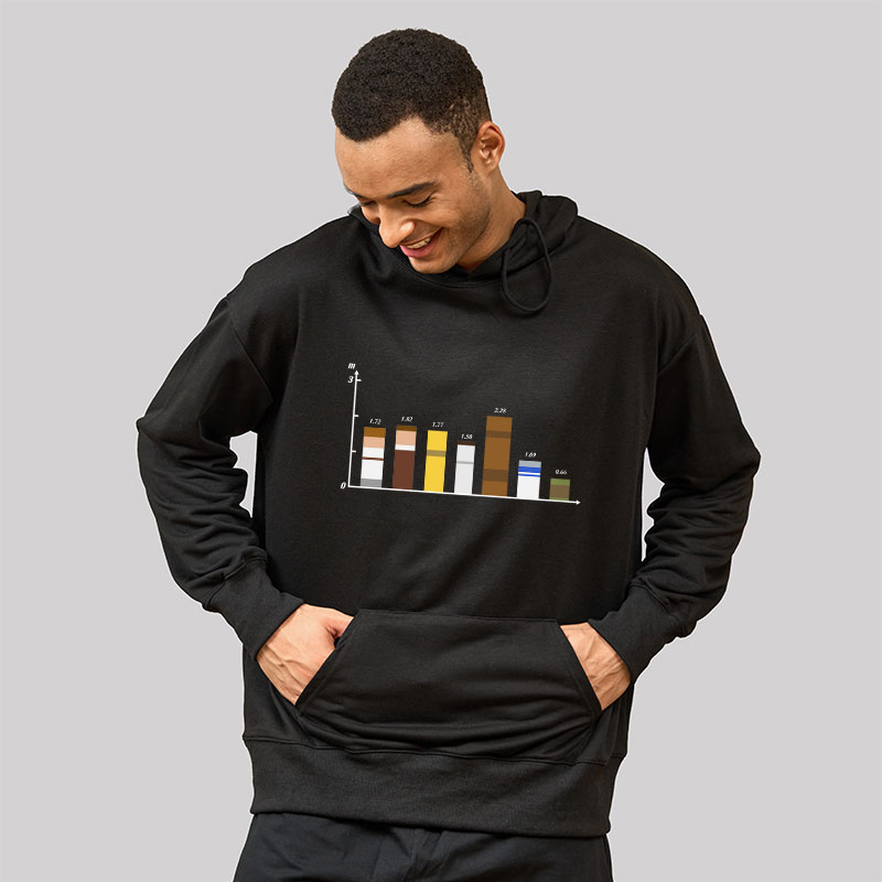 Height Wars Geek Hoodie