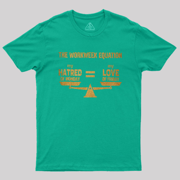 Monday Math Geek T-Shirt