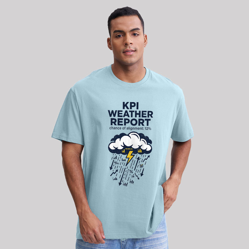KPI Weather Report Geek T-Shirt