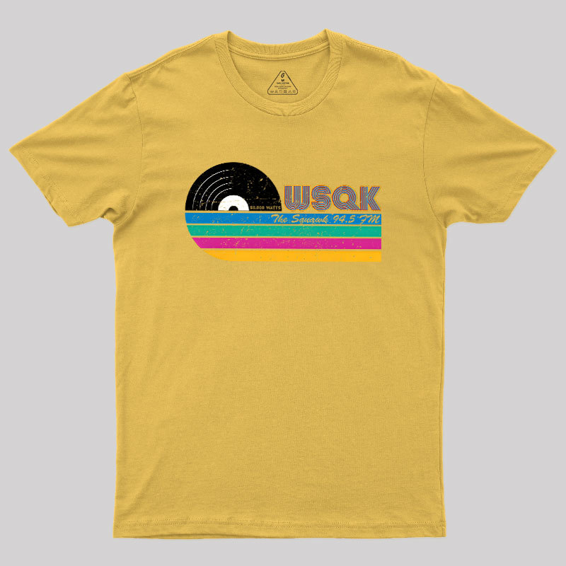 Retro WSQK Geek T-Shirt