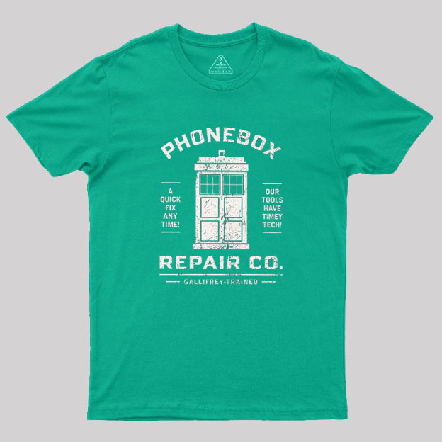 Phonebox Repair Co Geek T-Shirt