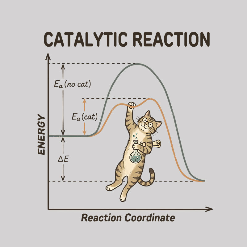 The Catalyst Cat Geek T-Shirt