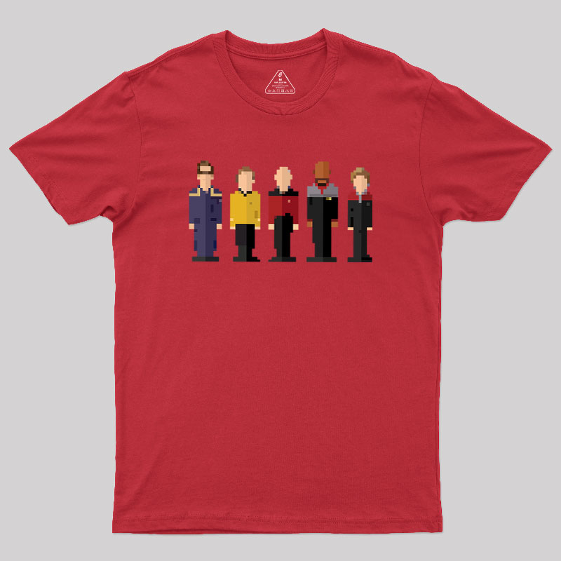Spaceship Captains Geek T-Shirt