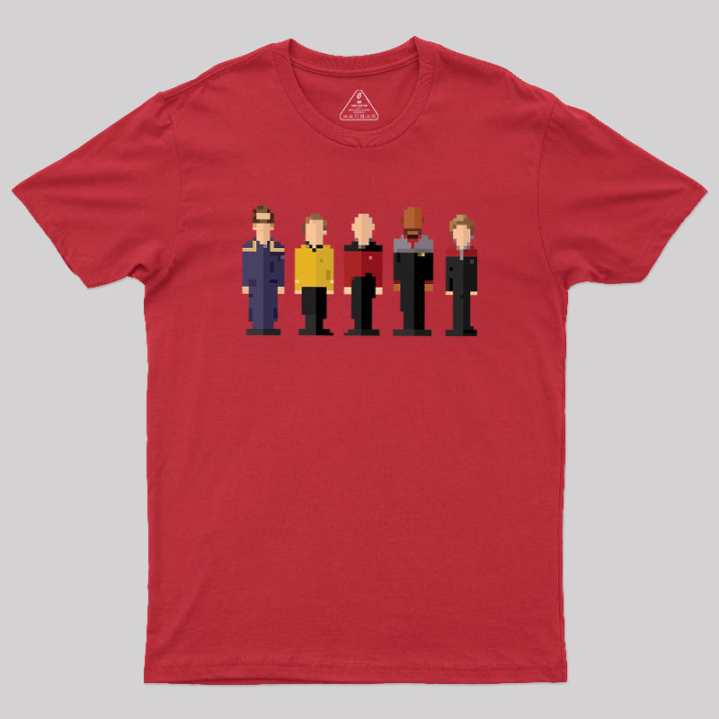 Spaceship Captains Geek T-Shirt