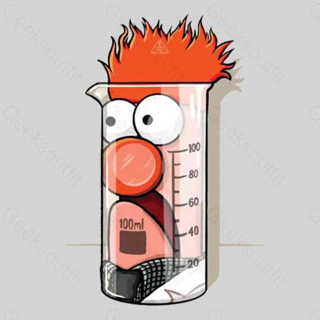 Beaker Muppets Science T-shirt - Geeksoutfit