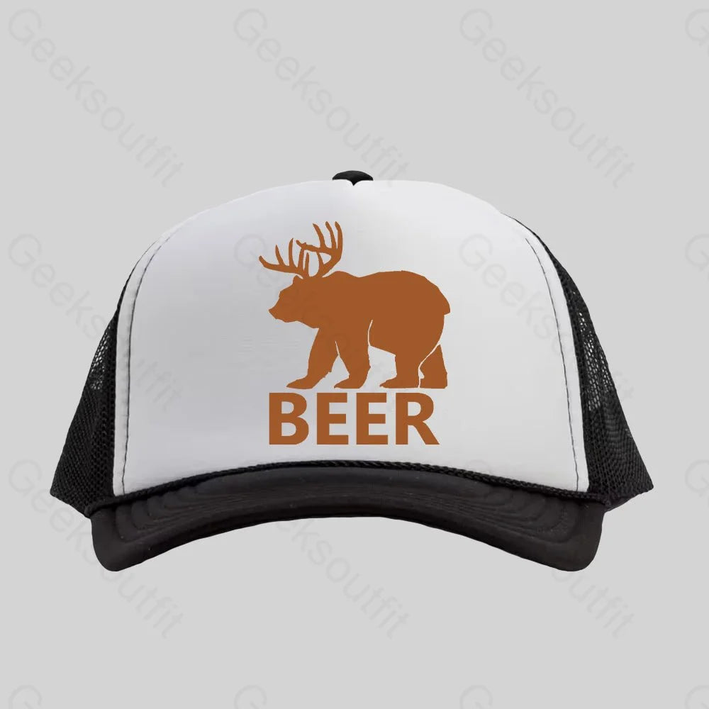 Bear Trucker Hat - Geeksoutfit