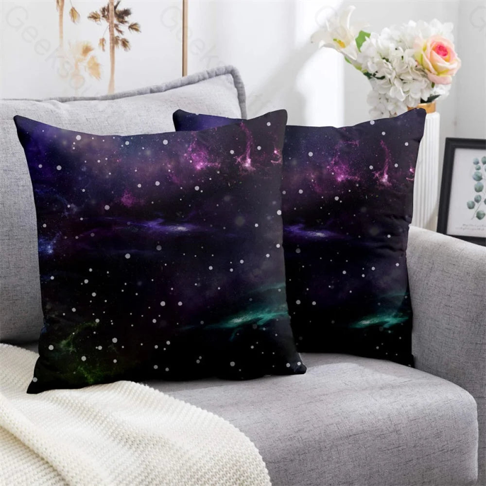 Beautiful Nebula Outer Space Pillowcase 40*40Cm / Geekpc022