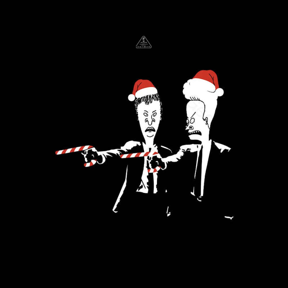 Beavis And Butthead Pulp Fiction Merry Christmas T-Shirt Yc