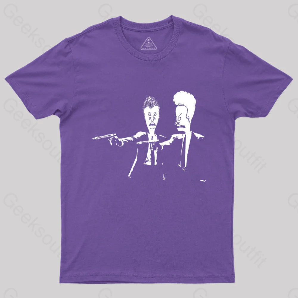 BEAVIS AND BUTTHEAD NERDY BY NATURE Tシャツ Beavis and Butt-head Rocking Out Black Shirts - Etsy