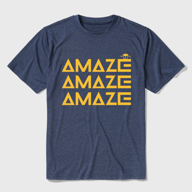 Amaze Rocky Ultra Soft Heather Tee