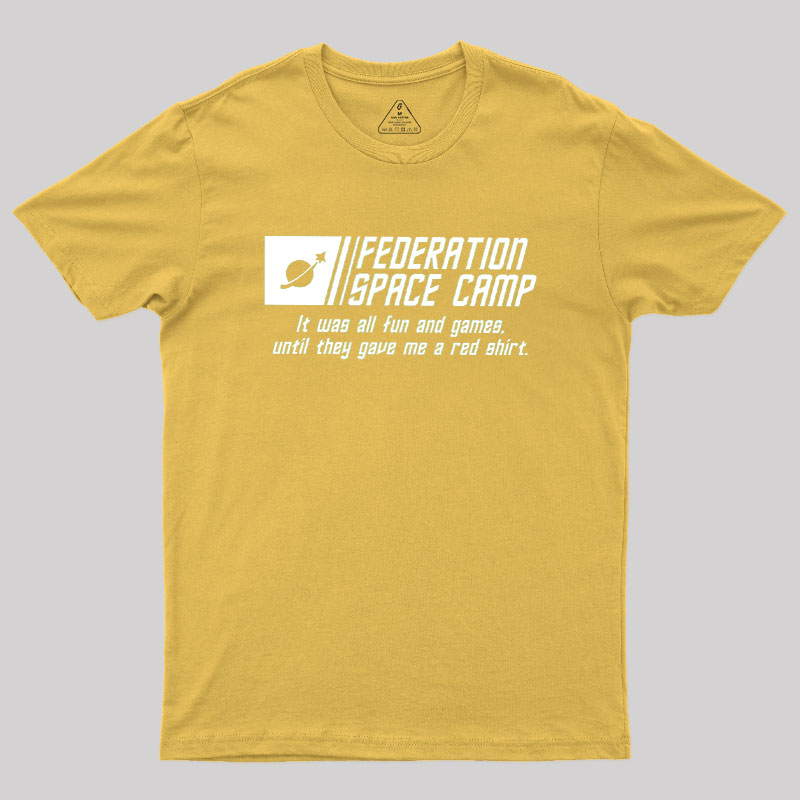 Federation Space Camp Geek T-Shirt